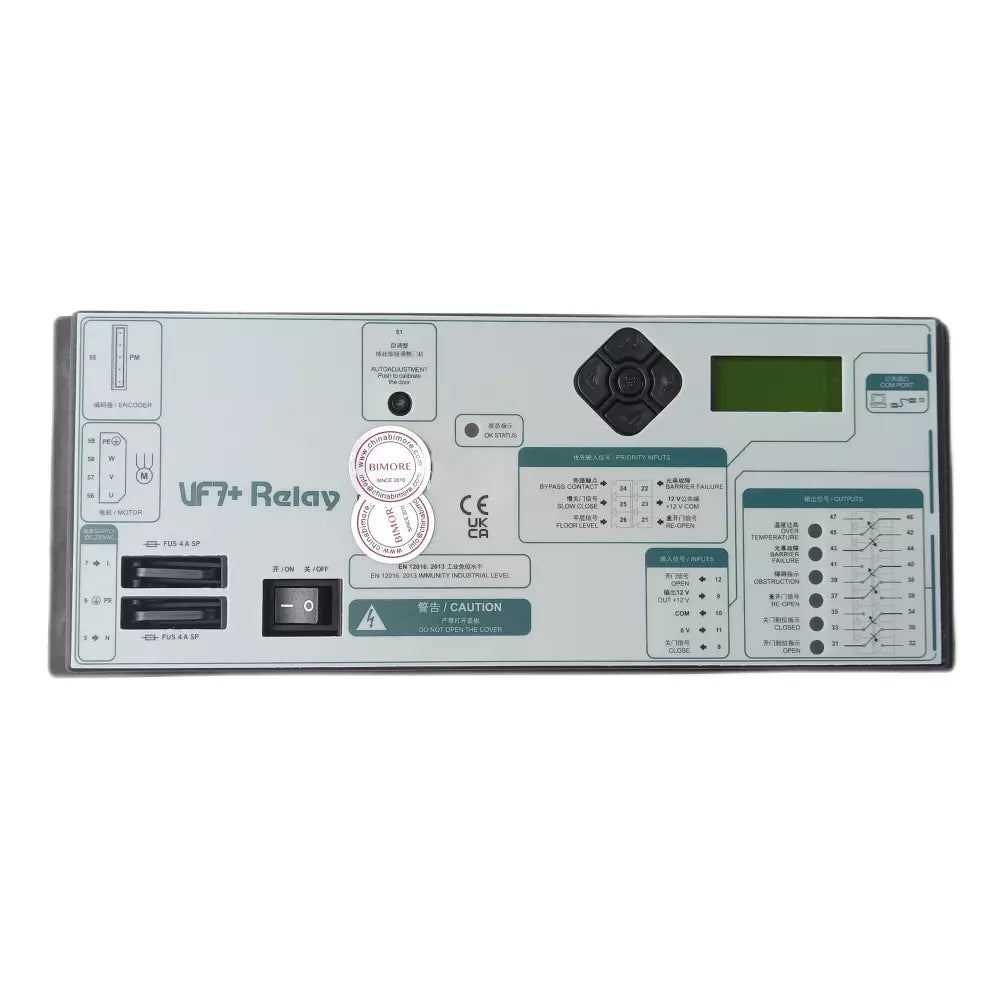 1 unidad/lote VF7 + relé para operador de puerta de ascensor, controlador de puerta