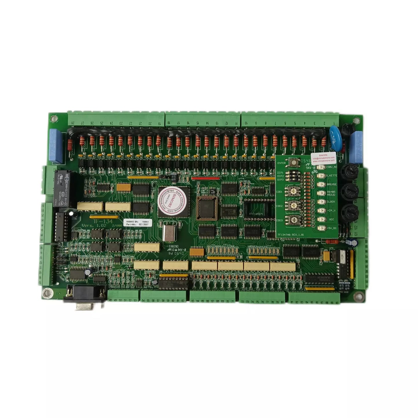 Tarjeta PCB de diagnóstico para placa base de escalera mecánica TF-134 versión 1.02 (1 unidad/lote)