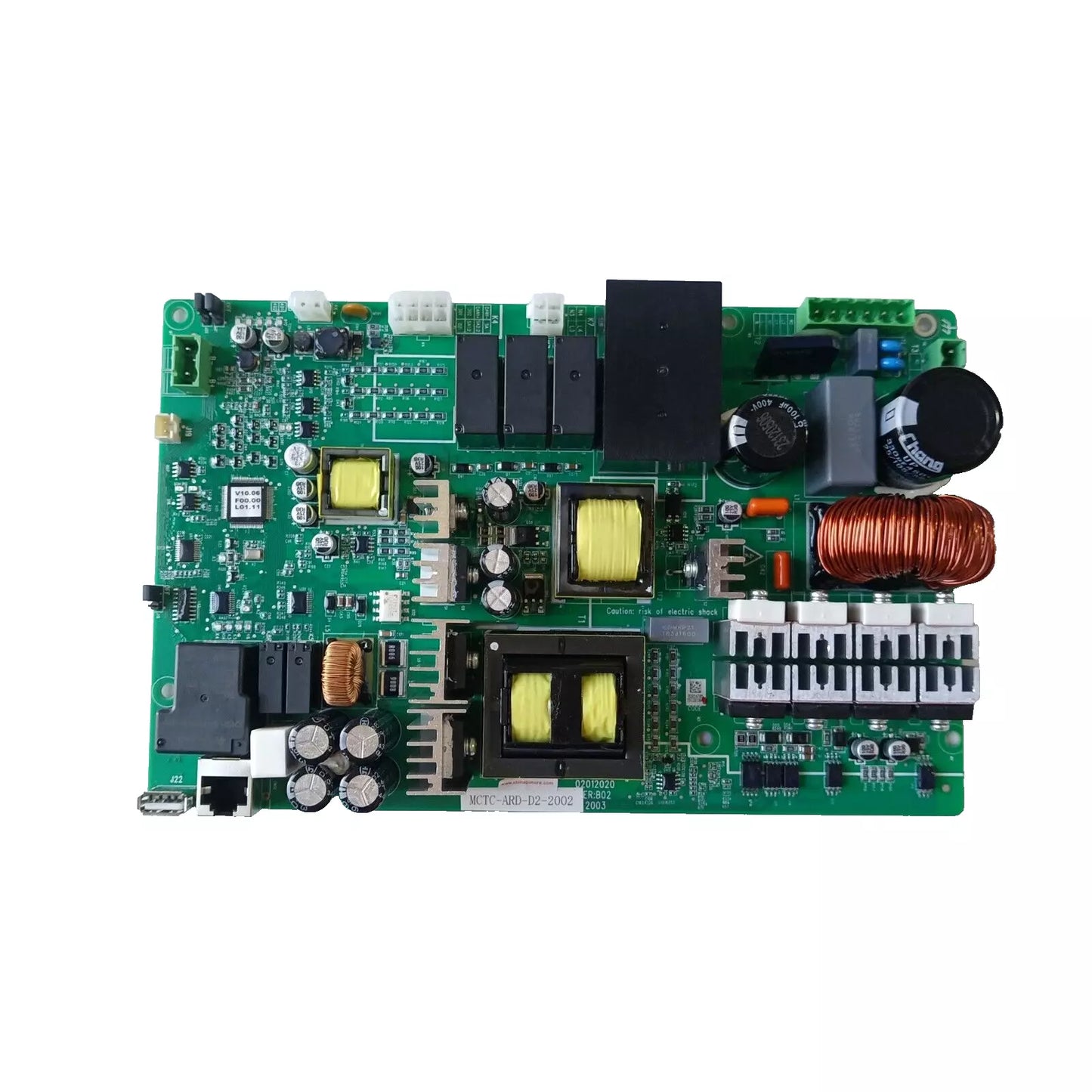 Lote de 1 placa de circuito impreso (PCB) para armario de control de ascensores, placa de alimentación ARD MCTC-ARD-D2-2002