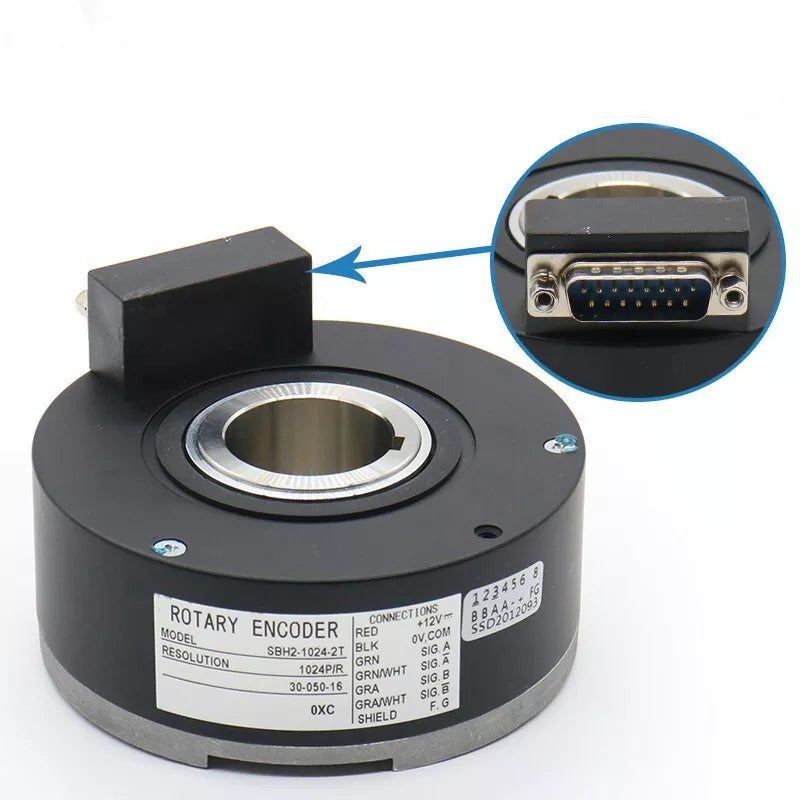 Codificador de ascensor SBH-1024-2T 30-050-16 DAA633D1 con enchufe (1 unidad/lote)