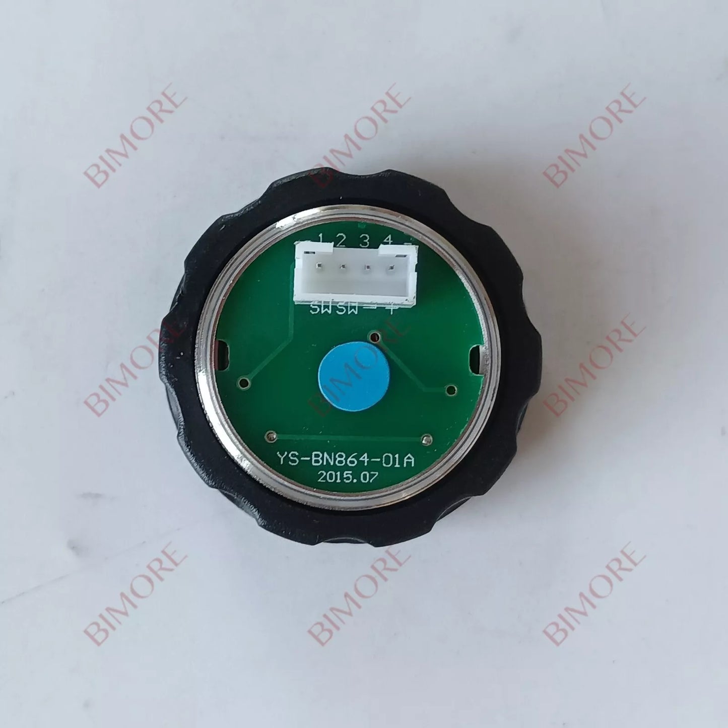 10PCS/LOT Elevator Button YS-BN864-01A Blue Light Concave Mirror Surface