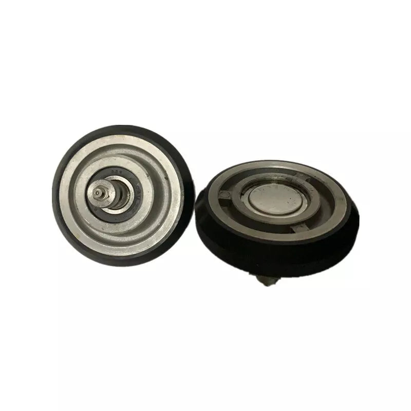 Lote de 2 rodillos guía de alta velocidad para ascensores 456CN, 95 x 25 x 6203, 95 x diámetro exterior, 95 mm de ancho, 25 mm de rodamiento, 6203