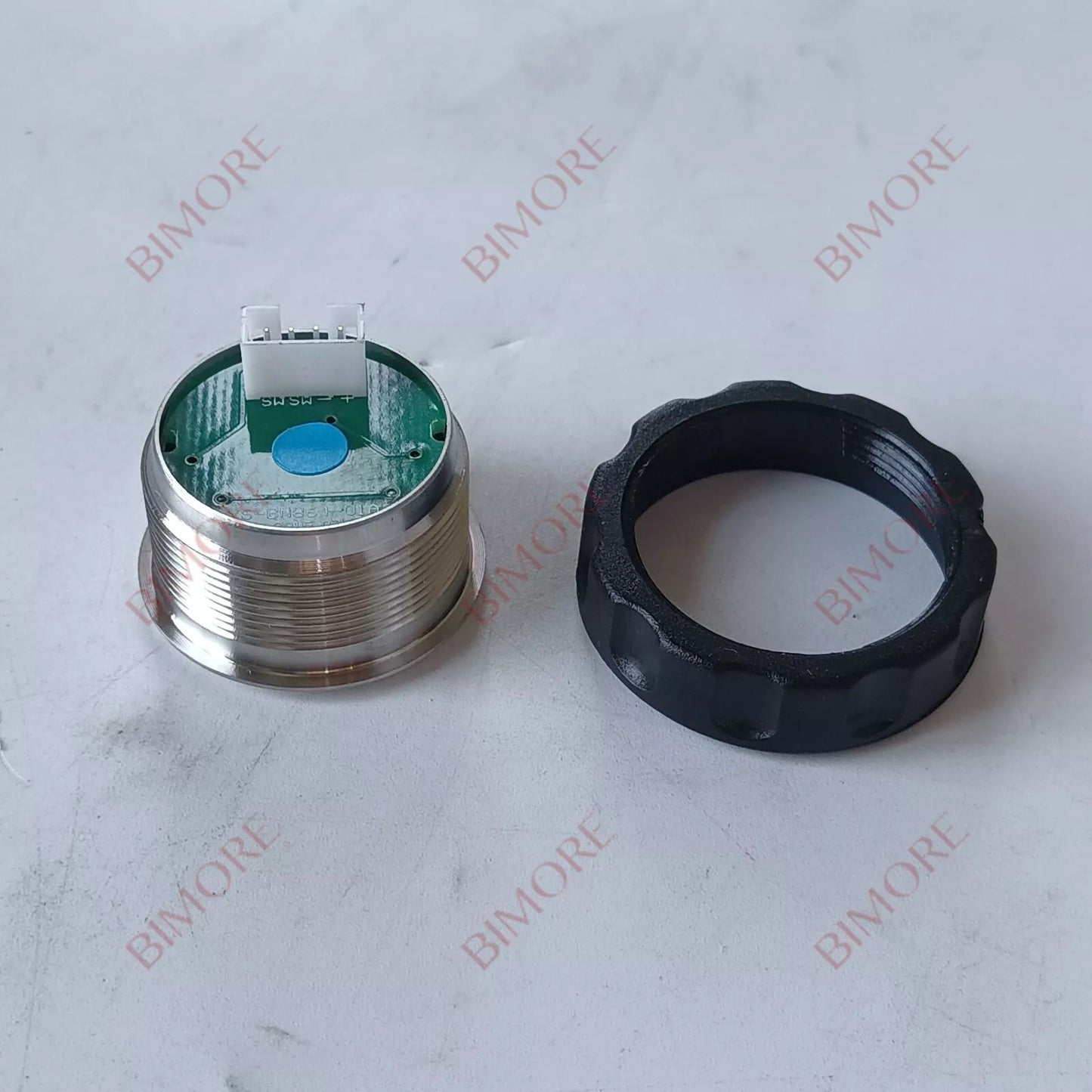 10PCS/LOT Elevator Button YS-BN864-01A Blue Light Concave Mirror Surface