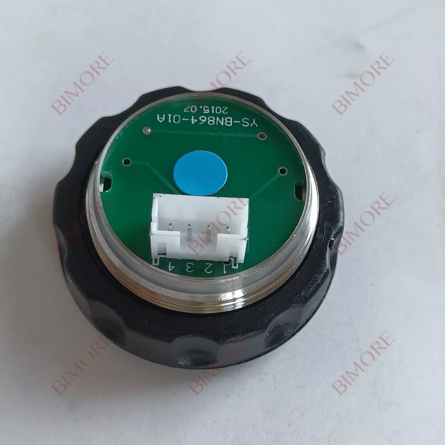 10PCS/LOT Elevator Button YS-BN864-01A Blue Light Concave Mirror Surface