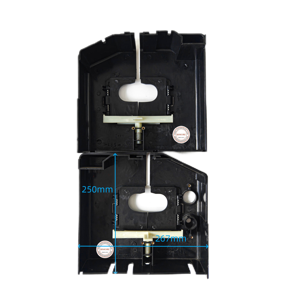 2PCS/LOT Escalator Handrail Cover Plate ABS Inlet for FT853 Parts 4000001659 400000170700