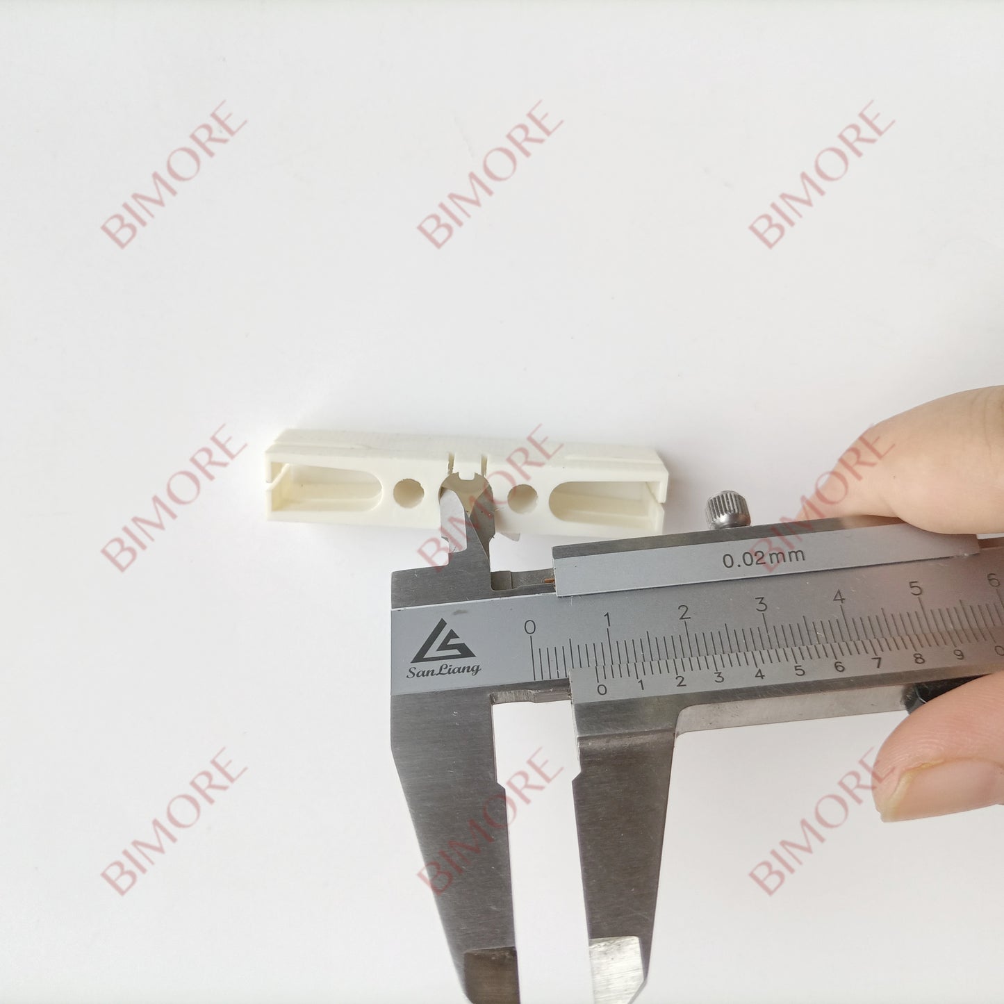 Lote de 50 deslizadores de zapata para puerta de ascensor BIMORE para accesorios 700P, longitud 58 mm