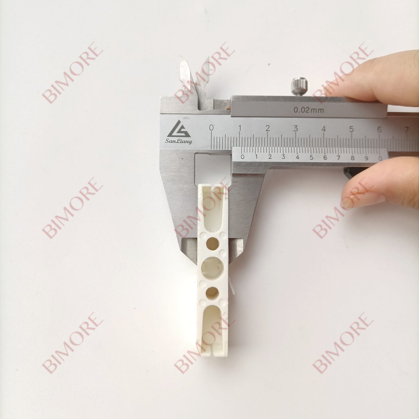 Lote de 50 deslizadores de zapata para puerta de ascensor BIMORE para accesorios 700P, longitud 58 mm