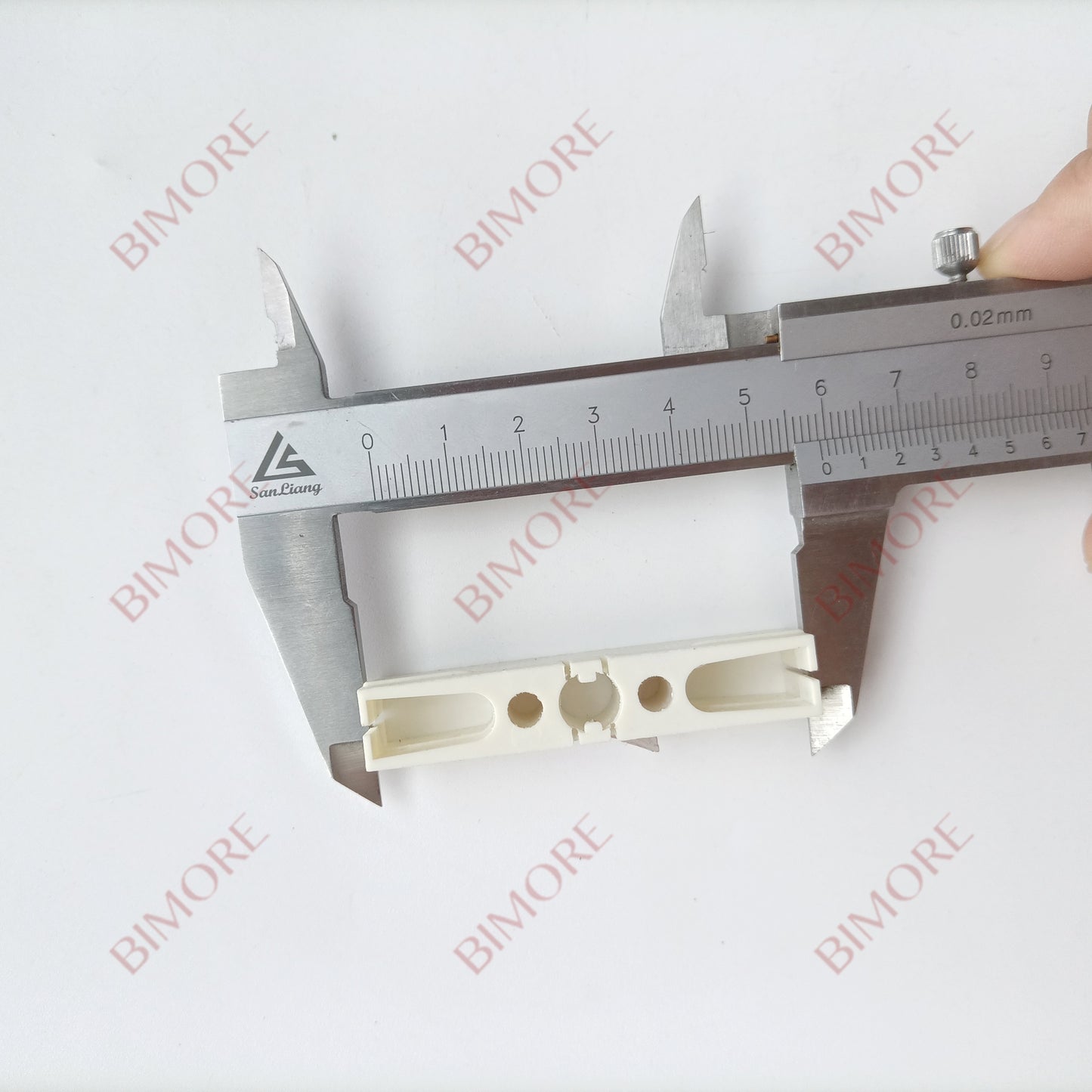 Lote de 50 deslizadores de zapata para puerta de ascensor BIMORE para accesorios 700P, longitud 58 mm