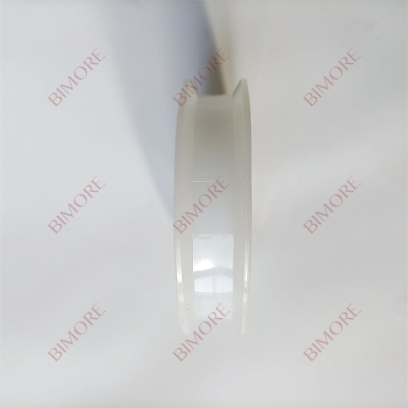 10PCS/LOT 85*20*6204 Elevator Door Hanger Roller OD 80 H 20mm Bearing 6204 White Nylon