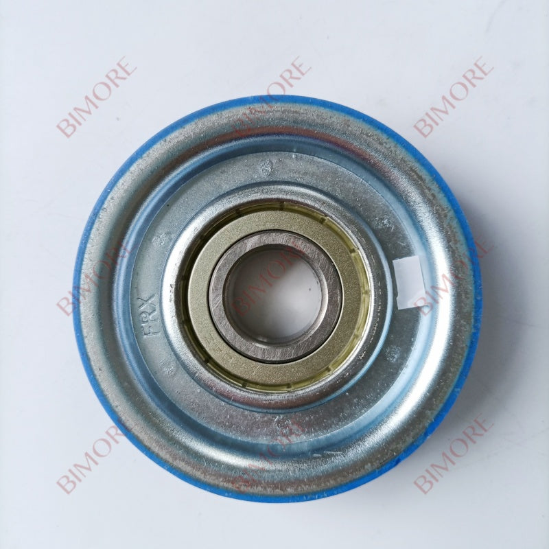 10PCS/LOT 85*20*6204 Elevator Door Hanger Roller OD 80 H 20mm Bearing 6204 Blue Iron Wheel