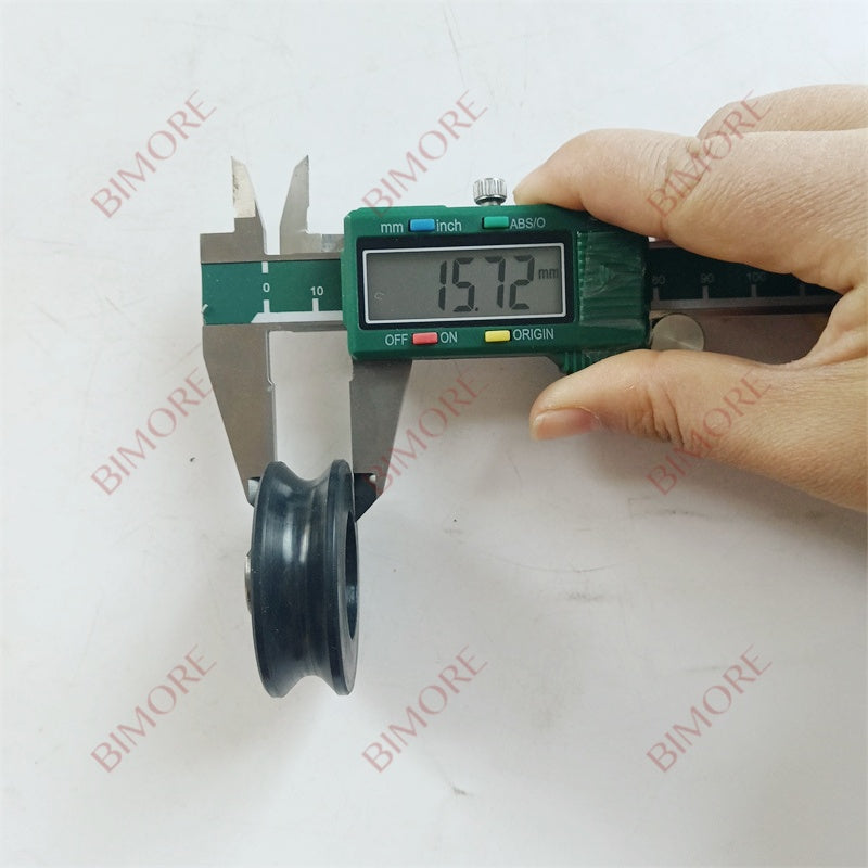 20PCS/LOT Elevator Door Hanger Roller CN0454 Black Lift pulley 45*16*6000 OD45mm W16mm Bearing 6000