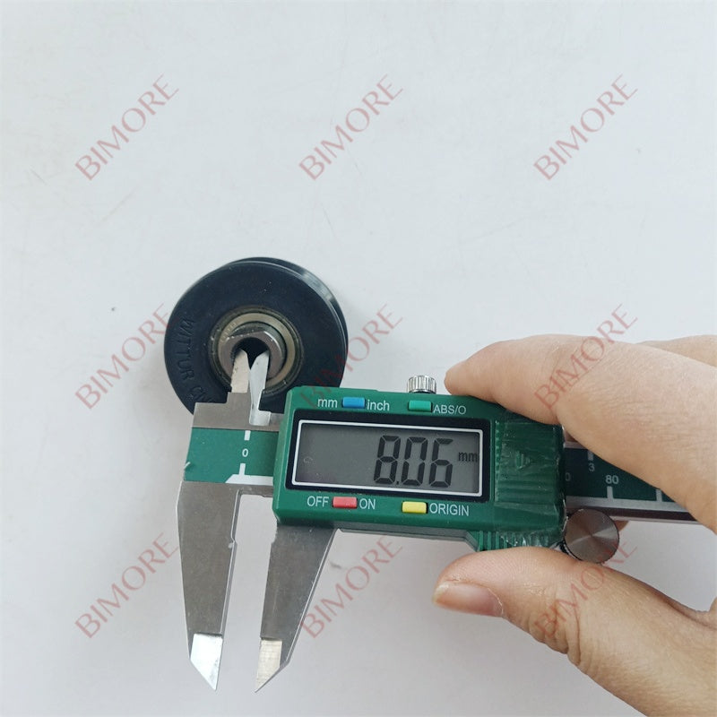20PCS/LOT Elevator Door Hanger Roller CN0454 Black Lift pulley 45*16*6000 OD45mm W16mm Bearing 6000