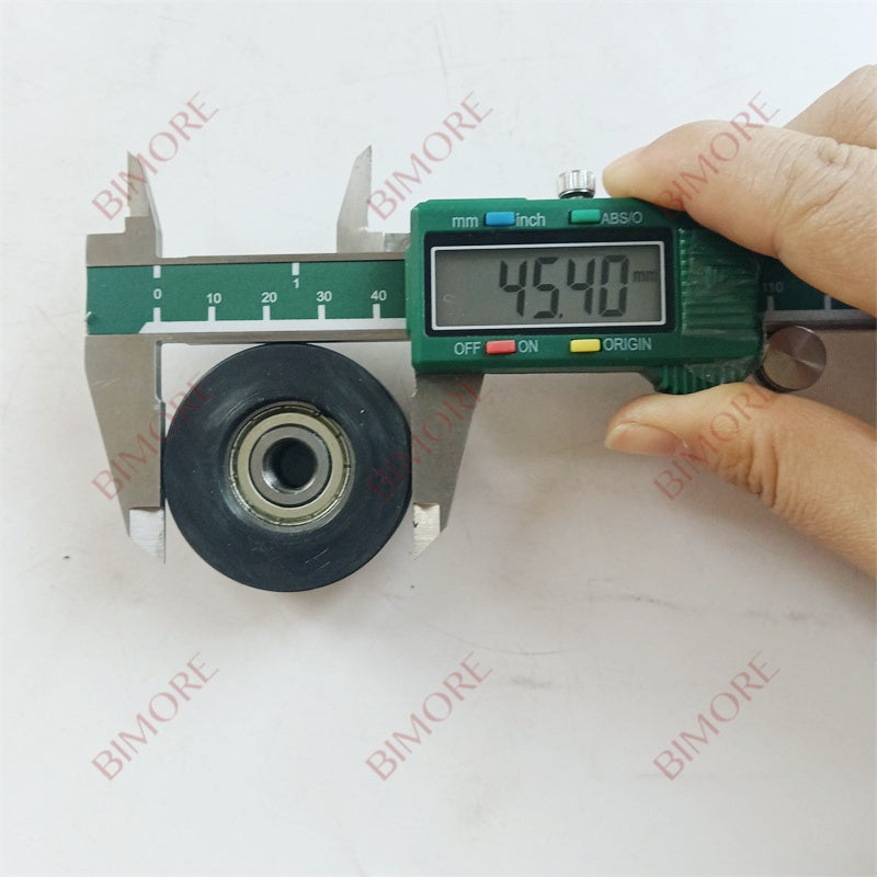 20PCS/LOT Elevator Door Hanger Roller CN0454 Black Lift pulley 45*16*6000 OD45mm W16mm Bearing 6000