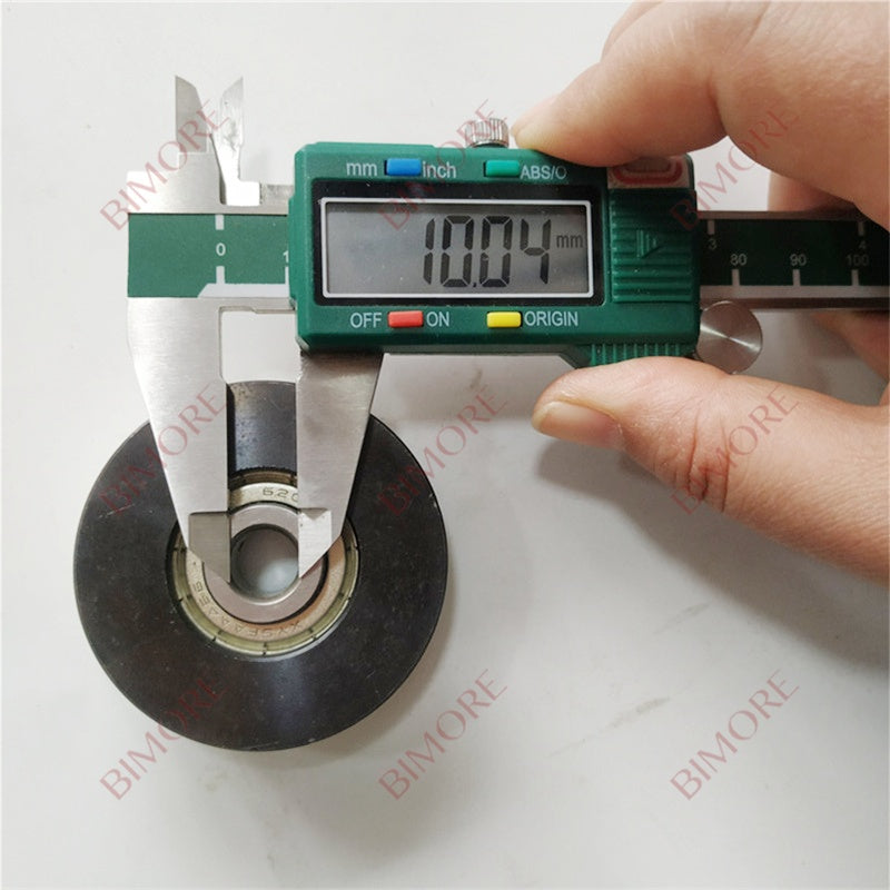 Lote de 20 rodillos de suspensión para puerta de ascensor FAA456X1, diámetro exterior: 56 mm, grosor: 16 mm.