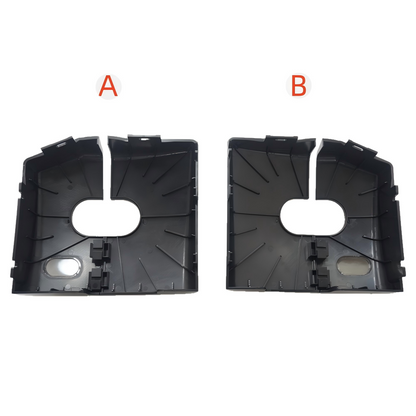 2PCS/LOT Escalator Parts Moving Walkway Handrail Inlet Frontplate Protective Cover Left/Right 029L 029R Use for Canny