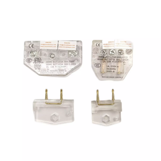 10SETS/LOT Elevator Door Contact Trapezoidal Lock Switch L=40mm/60mm ASME 005546 000419