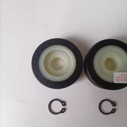 Lote de 20 rodillos de bloqueo de puerta de ascensor DK-RSL DK-RN4, 45 x 15 x 12 mm de diámetro exterior, 45 mm de ancho, 15 mm de diámetro interior, 12 mm.