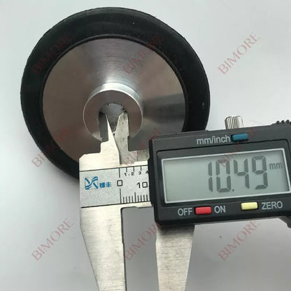 Lote de 5 unidades KM710210G01, rueda de fricción para tacómetro de ascensor, diámetro 75 mm