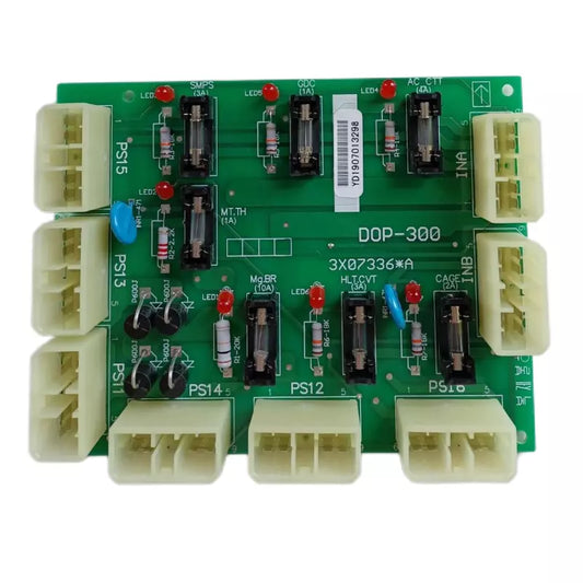 Placa de enchufe para ascensor DOP-300 3X0733*A, piezas de repuesto para ascensor, PCB, 1 unidad/lote