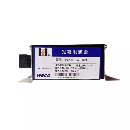 Unidad de alimentación PWS917-24 WECO para cortina de luz de ascensor (1 unidad/lote) Caja de alimentación Pwbox-06-DC24/Pwbox-06A-DC24 24 V
