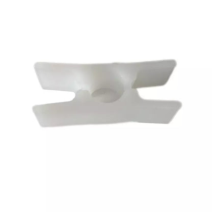 100 piezas/lote 40*14*14 zapata guía para ascensor, puerta corredera para sótano, L40 mm, W14 mm, H14 mm