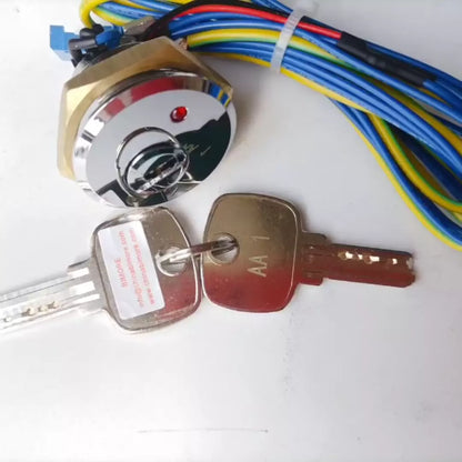 2 JUEGOS/LOTE TAA431K2 Interruptor de llave de ascensor con llaves AA1 Repuestos de ascensor Bloqueo eléctrico