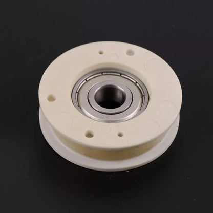 4PCS/LOT 5400 Elevator Door Hanging Wheel Wire Rope Roller OD58xW15mm 6201
