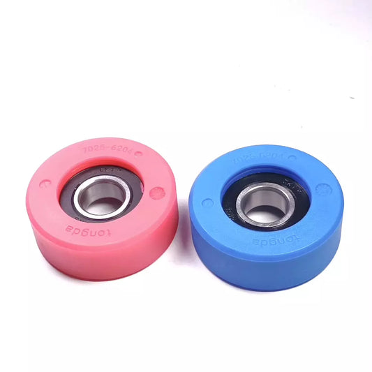 100PCS/LOT Escalator Step Chain Roller Diameter 70mm Thickness 25mm Bearing 6204 7025-6204