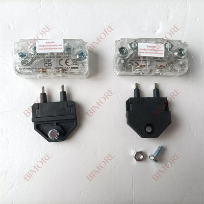 10 juegos/lote EDC-61 L DCA-F3 Contacto de puerta de ascensor Piezas de cerradura de puerta Interruptor EDC-61L