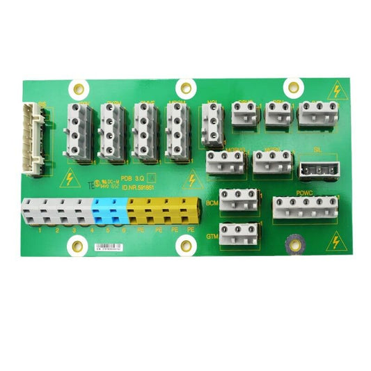 Placa de interfaz para ascensor (1 unidad/lote) PDB 3. N.º de identificación de control de calidad: 591851 para PCB de ascensor 5400