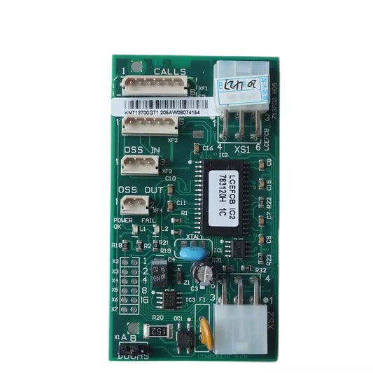 Lote de 2 unidades KM713700G71, placa de comunicación para ascensor, piezas FCB, tarjetas PCB