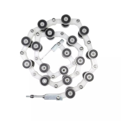 1PC/LOT DAA332AJ2 Escalator Hanrail Return Guide Chain 17 Pairs of Bearing Wheels 609