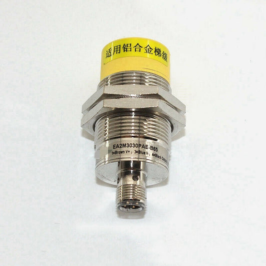 Lote de 2 interruptores de proximidad con sensor de pérdida de paso de aluminio para escaleras mecánicas EA2M3030PAE-B65