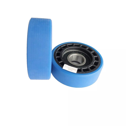 50PCS/LOT 76*25*6204 Escalator Step Chain Roller OD 76mm W 25mm Bearing 6204 SMS405029