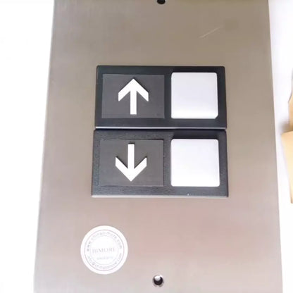 1 unidad/lote A-AAB7069BP1 E411 Panel de llamada de ascensor, piso intermedio, placa LOP RS 3 B9693C 2