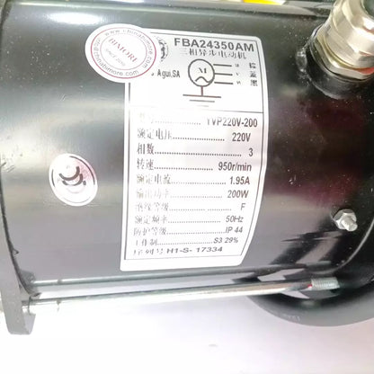 1 unidad/lote FBA24350AM Motor de puerta de ascensor DO2000 YVP220V-200 220 V 200 W