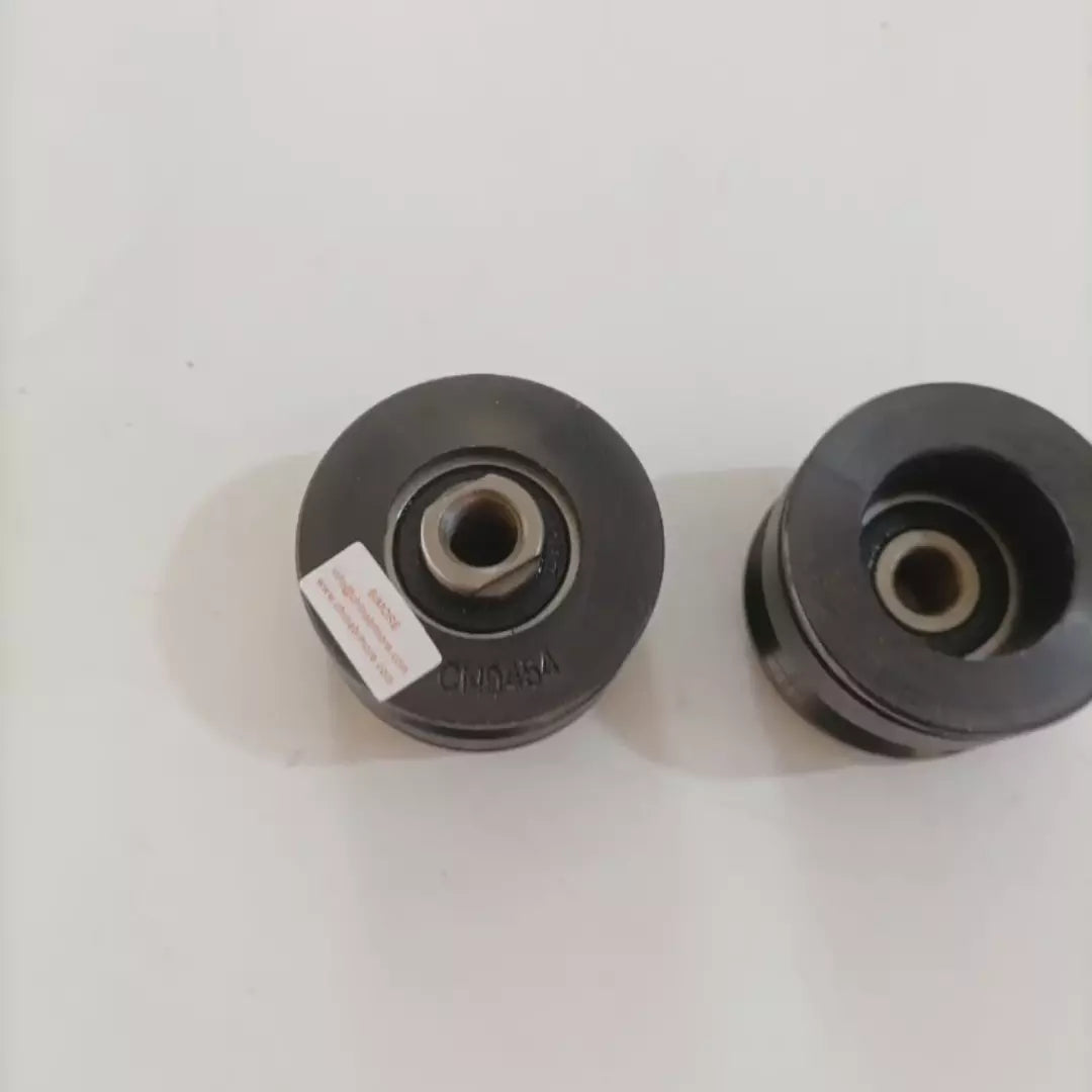 Lote de 10 rodillos para suspensión de puerta de ascensor KM998709, CN0454, diámetro exterior 45/19 mm, ancho 26 mm.