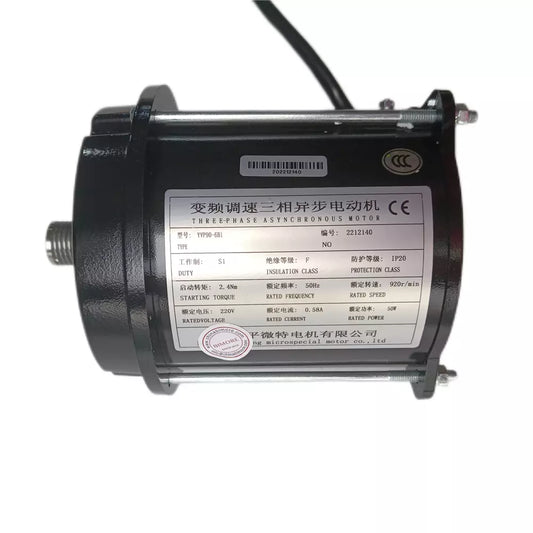 Lote de 1 pieza de repuesto para motor de puerta de ascensor BIMORE YVP90-6B1, 220 V, 0,58 A