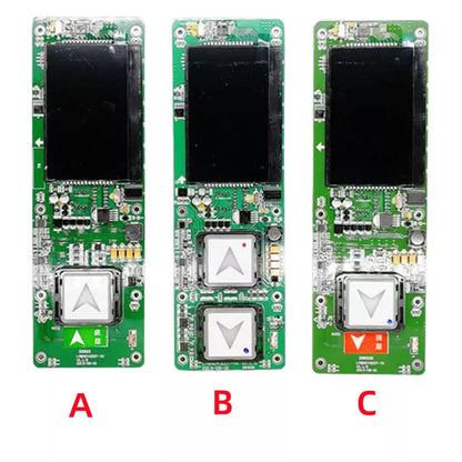 Lote de 1 unidad LMBND430DT-TK/MK para placa de visualización de ascensor HBP12-BND, PCB negra sin braille