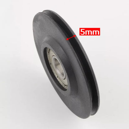 20PCS/LOT KM602677G01 Elevator Wire Rope Roller OD48mm W5mm ID8mm Bearing 608
