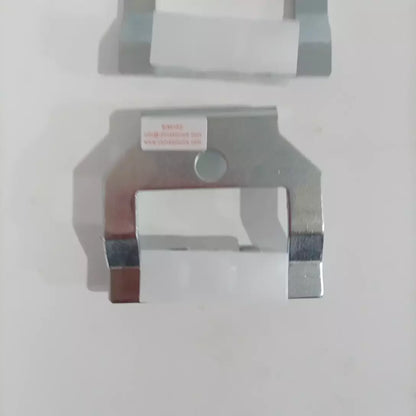 Lote de 20 deslizadores de zapata para guía de elevador, 60 x 54 mm, para 3300AP, 60 mm de largo y 54 mm de alto, un orificio.