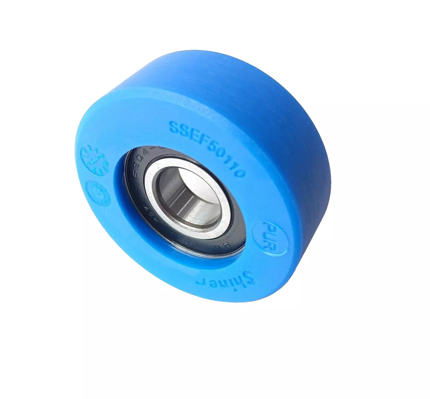 Lote de 50 rodillos de cadena para escalera mecánica SSEF50110, diámetro de 70 mm, grosor de 25 mm, rodamiento 6204