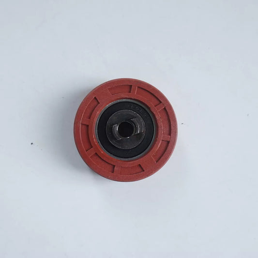 10PCS/LOT Elevator Door Hanger Roller Red 56*16*6202 56x12x6202 OD56mm W16mm Bearing 6202 M10