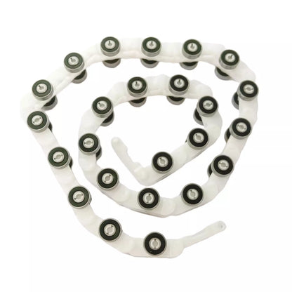 1PC/LOT KM5232300G06 Escalator Hanrail Return Guide Chain 24 Pairs of Bearing Wheels 608