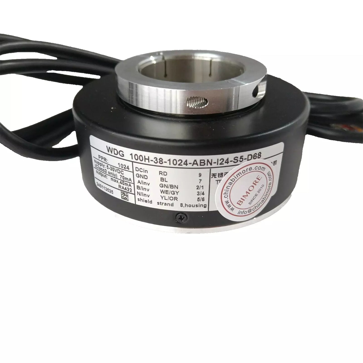 1PCS/LOT Elevator Encoder Lift Spare Parts WDG 100H-38-1024-ABN-I24-S5-D68