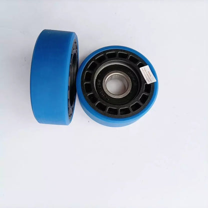 50PCS/LOT 76*25*6204 Escalator Step Chain Roller OD 76mm W 25mm Bearing 6204 SMS405029