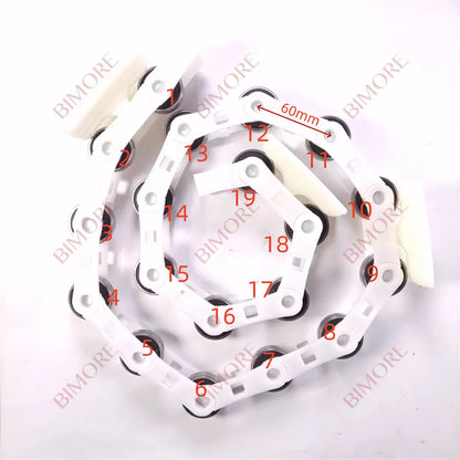 1PC/LOT KM4060373G01 KM5071663G01 Escalator Hanrail Return Guide 19 Bearings Newel Chain