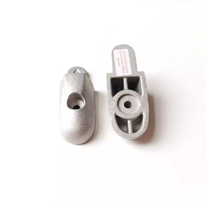 Lote de 50 tapones de aluminio para escaleras mecánicas, para sellado de cepillos de una sola fila, longitud de 60 mm.