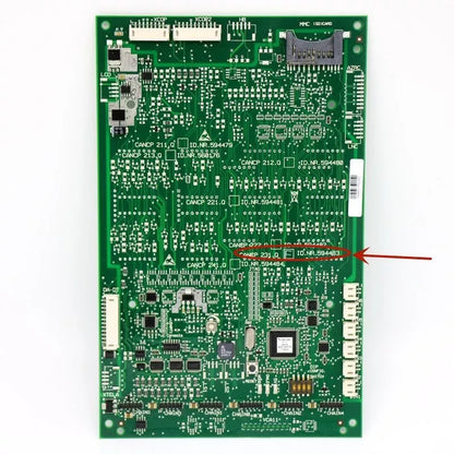 Placa de circuito impreso para cabina de ascensor CANCP 231.QF ID.NR.594483 (1 unidad/lote)
