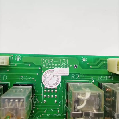 Placa de interfaz de relé de ascensor PCB Bimore DOR-131 (1 unidad/lote)